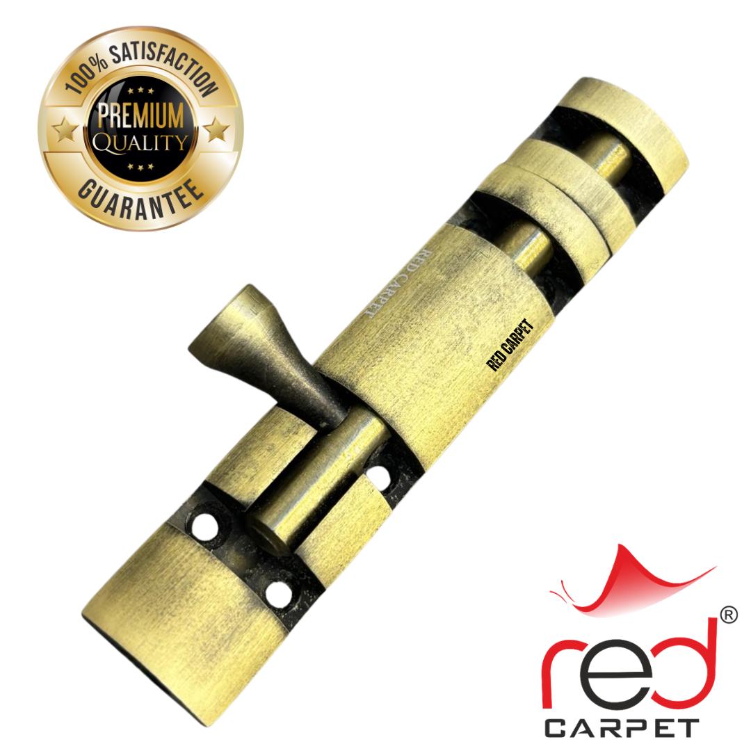 TOWER BOLT FULL ROUND ANTIQUE 4"